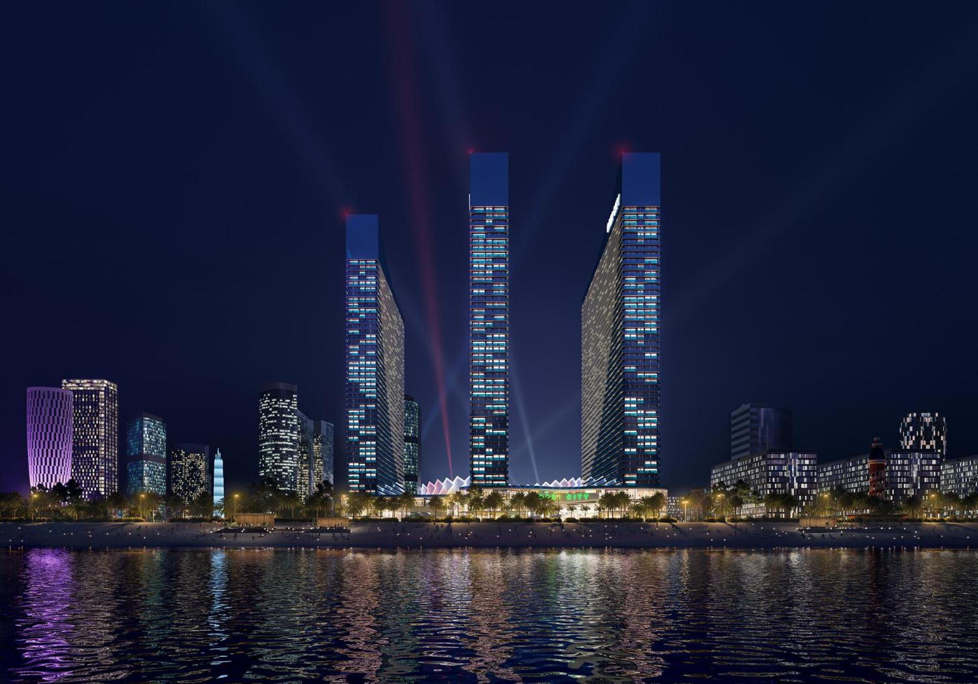 Orbi City Center Sea View Aparthotel Batoemi Buitenkant foto